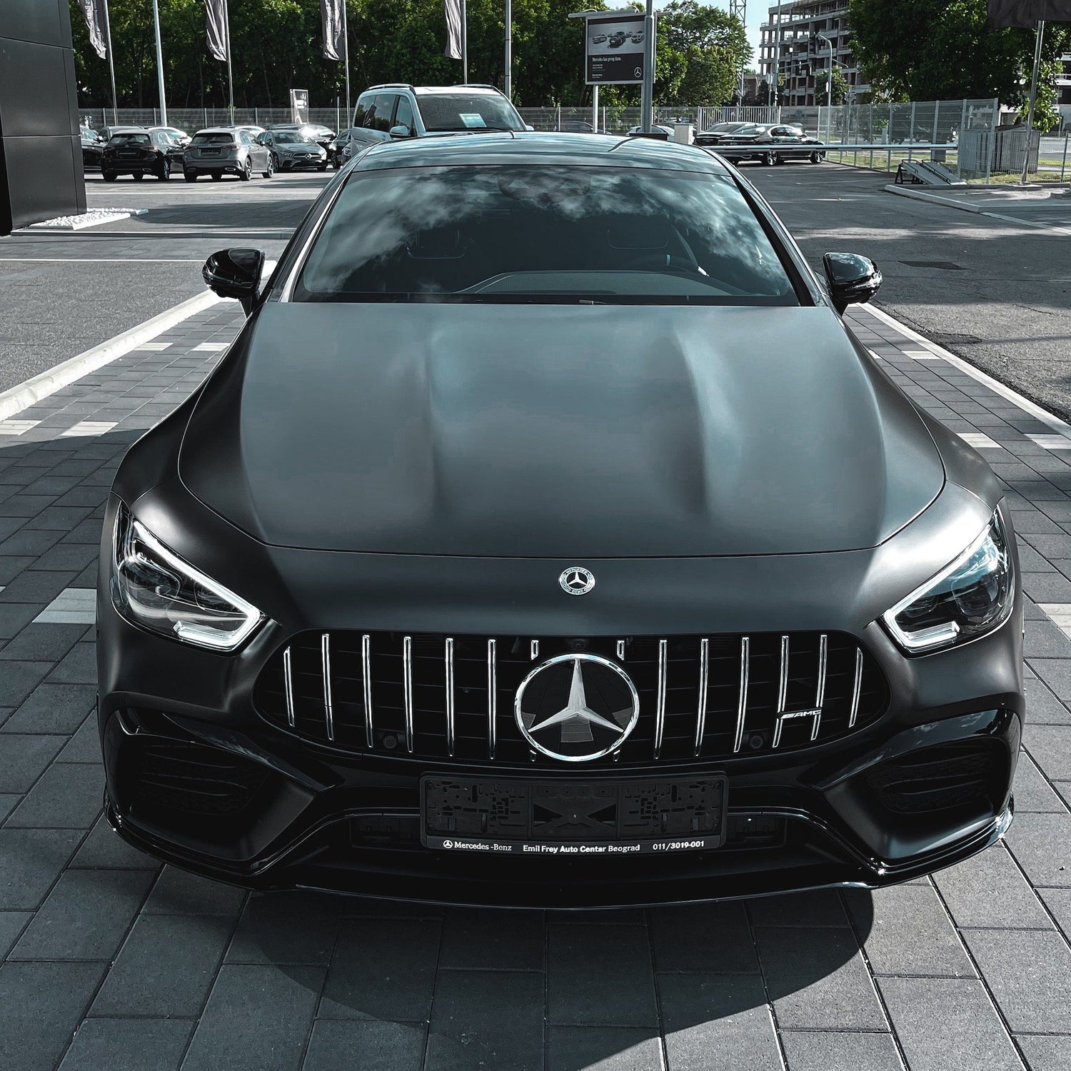 Mercedes AMG GT 4 Door Ski Rack/Carrier