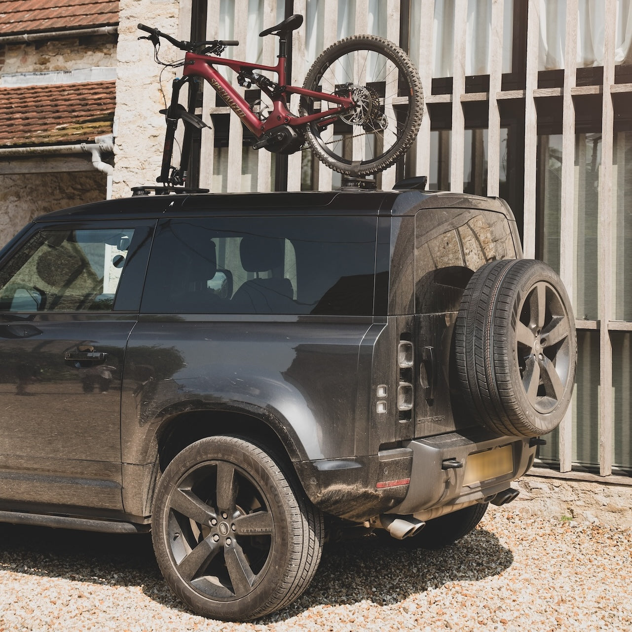 Porte-vélos/porte-vélos Land Rover