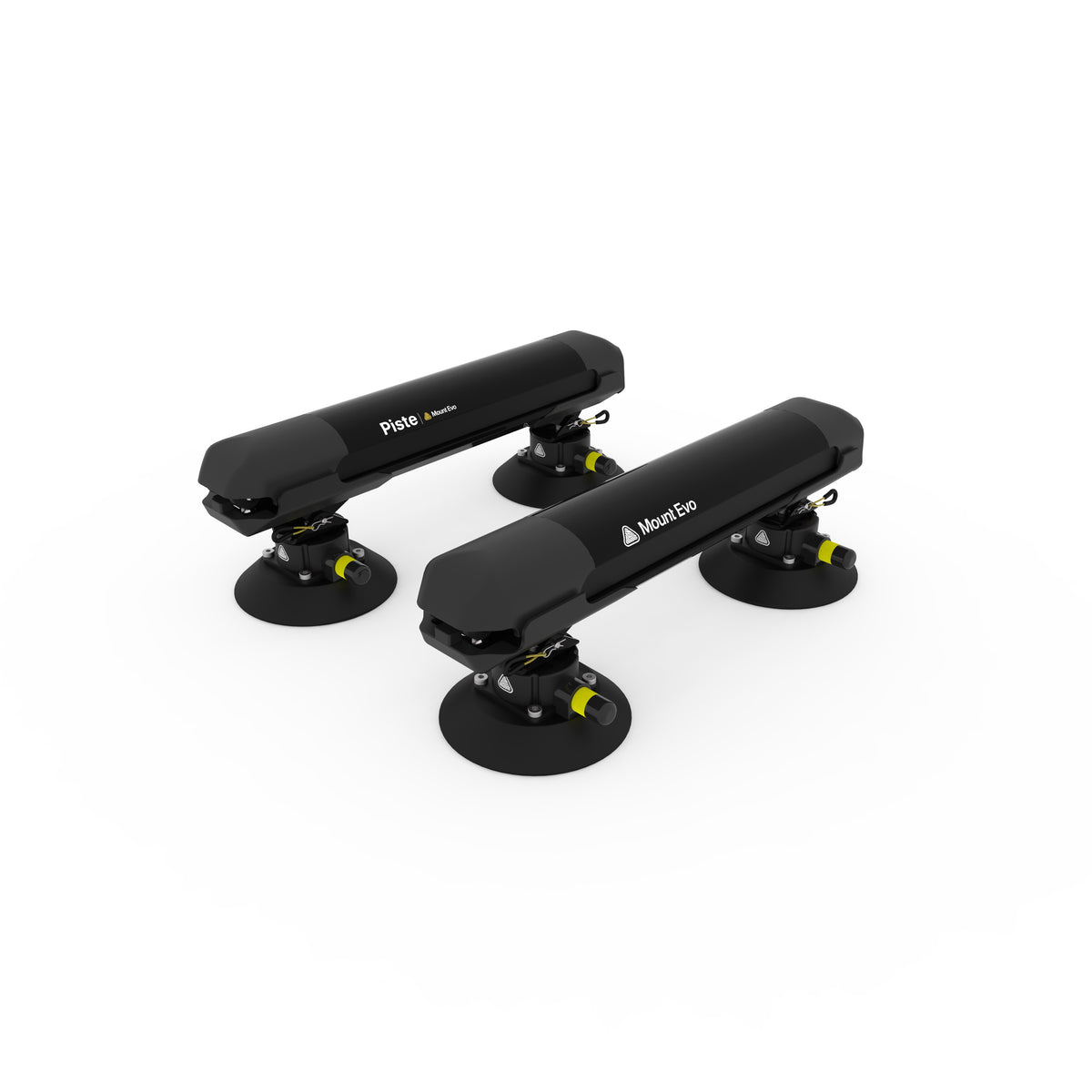 GEV Porte-Skis Aluminium Taille L – Pour 5-6 Paires Skis Ou 2 Snowboards – Verrouillable – Compatible Barres De Toit